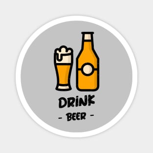 Drink Beer Magnet